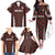 Personalized Mexico 2024 Football Family Matching Off The Shoulder Long Sleeve Dress and Hawaiian Shirt Come On El Tri