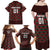 Personalized Mexico 2024 Football Family Matching Off Shoulder Maxi Dress and Hawaiian Shirt Come On El Tri