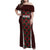 Personalized Mexico 2024 Football Family Matching Off Shoulder Maxi Dress and Hawaiian Shirt Come On El Tri