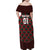 Personalized Mexico 2024 Football Family Matching Off Shoulder Maxi Dress and Hawaiian Shirt Come On El Tri