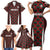 Personalized Mexico 2024 Football Family Matching Short Sleeve Bodycon Dress and Hawaiian Shirt Come On El Tri