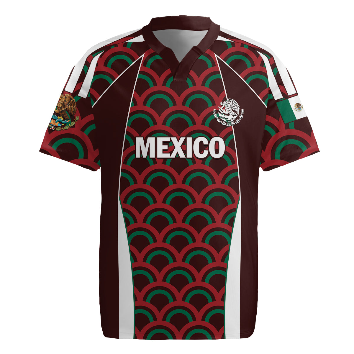 Personalized Mexico 2024 Football Rugby Jersey Come On El Tri