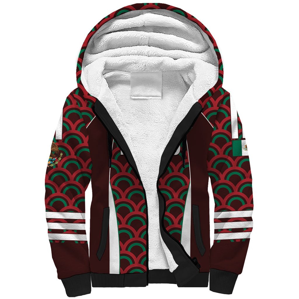 Personalized Mexico 2024 Football Sherpa Hoodie Come On El Tri