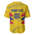 Personalized Colombia 2024 Football Baseball Jersey Go Los Cafeteros - Wonder Print Shop