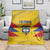 Colombia 2024 Football Blanket Go Los Cafeteros