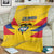 Colombia 2024 Football Blanket Go Los Cafeteros