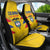 Colombia 2024 Football Car Seat Cover Go Los Cafeteros - Wonder Print Shop