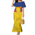 Personalized Colombia 2024 Football Family Matching Mermaid Dress and Hawaiian Shirt Go Los Cafeteros - Wonder Print Shop