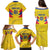 Personalized Colombia 2024 Football Family Matching Puletasi and Hawaiian Shirt Go Los Cafeteros - Wonder Print Shop