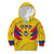 Personalized Colombia 2024 Football Kid Hoodie Go Los Cafeteros - Wonder Print Shop