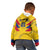 Personalized Colombia 2024 Football Kid Hoodie Go Los Cafeteros - Wonder Print Shop