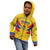 Personalized Colombia 2024 Football Kid Hoodie Go Los Cafeteros - Wonder Print Shop