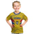 Personalized Colombia 2024 Football Kid T Shirt Go Los Cafeteros - Wonder Print Shop