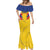 Personalized Colombia 2024 Football Mermaid Dress Go Los Cafeteros - Wonder Print Shop