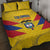 Colombia 2024 Football Quilt Bed Set Go Los Cafeteros - Wonder Print Shop