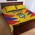 Colombia 2024 Football Quilt Bed Set Go Los Cafeteros - Wonder Print Shop