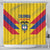 Colombia 2024 Football Shower Curtain Go Los Cafeteros