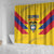 Colombia 2024 Football Shower Curtain Go Los Cafeteros