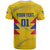 Personalized Colombia 2024 Football T Shirt Go Los Cafeteros