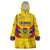 Personalized Colombia 2024 Football Wearable Blanket Hoodie Go Los Cafeteros - Wonder Print Shop