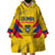 Personalized Colombia 2024 Football Wearable Blanket Hoodie Go Los Cafeteros - Wonder Print Shop