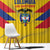 Colombia 2024 Football Window Curtain Go Los Cafeteros - Wonder Print Shop