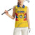 Personalized Colombia 2024 Football Women Sleeveless Polo Shirt Go Los Cafeteros - Wonder Print Shop