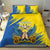 Ukraine Independence Day Bedding Set Ukrainian Dove Sunflower - Wonder Print Shop