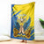 Ukraine Independence Day Blanket Ukrainian Dove Sunflower