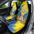 Ukraine Independence Day Car Seat Cover Ukrainian Dove Sunflower - Wonder Print Shop