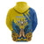 Ukraine Independence Day Hoodie Ukrainian Dove Sunflower - Wonder Print Shop