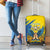 Ukraine Independence Day Luggage Cover Ukrainian Dove Sunflower - Wonder Print Shop