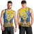 Ukraine Independence Day Men Tank Top Ukrainian Dove Sunflower - Wonder Print Shop