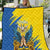 Ukraine Independence Day Quilt Ukrainian Dove Sunflower