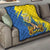 Ukraine Independence Day Quilt Ukrainian Dove Sunflower