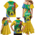 Gabon Independence Day Family Matching Mermaid Dress and Hawaiian Shirt Gabonaise Flamboyant African Pattern - Wonder Print Shop