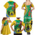 Gabon Independence Day Family Matching Summer Maxi Dress and Hawaiian Shirt Gabonaise Flamboyant African Pattern - Wonder Print Shop