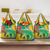 Gabon Independence Day Grocery Bag Gabonaise Flamboyant African Pattern