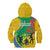 Gabon Independence Day Kid Hoodie Gabonaise Flamboyant African Pattern - Wonder Print Shop