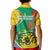 Gabon Independence Day Kid Polo Shirt Gabonaise Flamboyant African Pattern - Wonder Print Shop