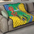 Gabon Independence Day Quilt Gabonaise Flamboyant African Pattern