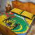 Gabon Independence Day Quilt Bed Set Gabonaise Flamboyant African Pattern - Wonder Print Shop