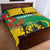 Gabon Independence Day Quilt Bed Set Gabonaise Flamboyant African Pattern - Wonder Print Shop