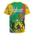 Gabon Independence Day Rugby Jersey Gabonaise Flamboyant African Pattern - Wonder Print Shop