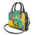 Gabon Independence Day Shoulder Handbag Gabonaise Flamboyant African Pattern