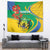 Gabon Independence Day Tapestry Gabonaise Flamboyant African Pattern