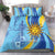 Uruguay Independence Day Bedding Set Sol de Mayo Erythrina Crista Galli - Wonder Print Shop