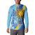 Uruguay Independence Day Button Sweatshirt Sol de Mayo Erythrina Crista Galli - Wonder Print Shop