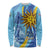 Uruguay Independence Day Long Sleeve Shirt Sol de Mayo Erythrina Crista Galli - Wonder Print Shop