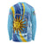 Uruguay Independence Day Long Sleeve Shirt Sol de Mayo Erythrina Crista Galli - Wonder Print Shop